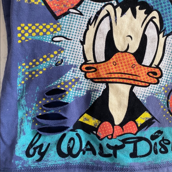 Disney Donald Duck Retro Distressed Unisex Shirt - Picture 3 of 5